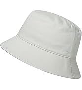 GADIEMKENSD 100% Cotton Bucket Hat - Unisex, UPF 50 Sun Protection, Lightweight, Packable