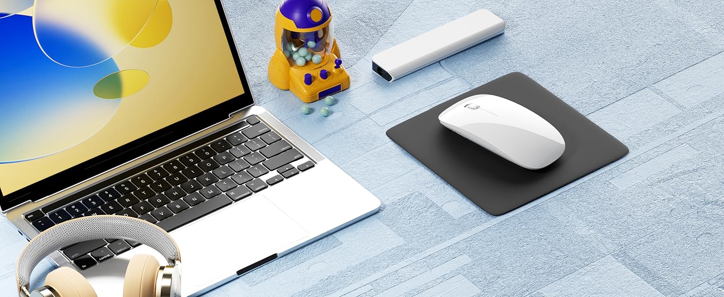 wireless bluetooth mouse white