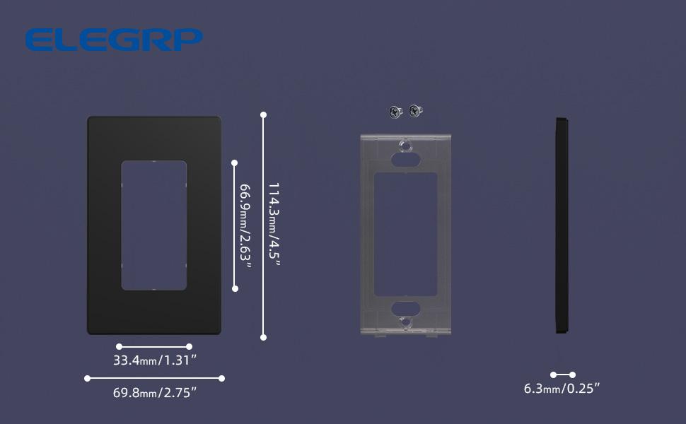  WALL PLATE