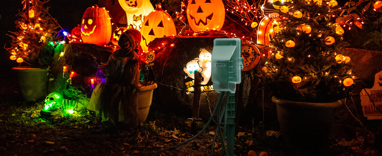 halloween outdoor yard decorations