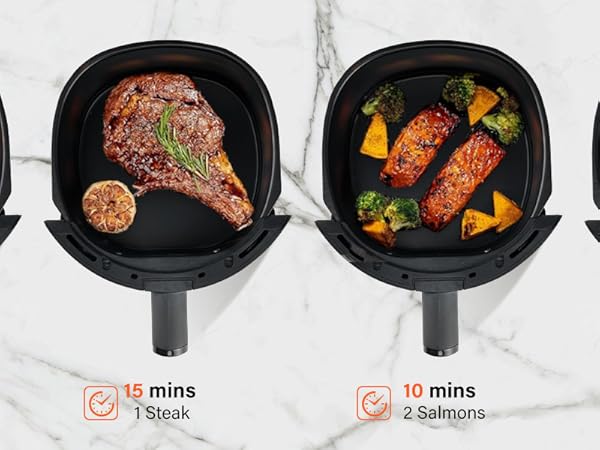 MIRASTON 2.6QT Knob Air Fryer