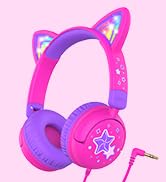 kids cat ear headphones