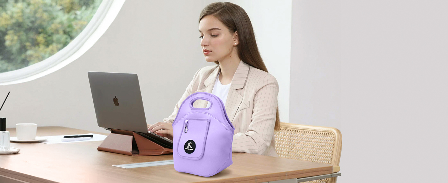 professional lunch tote, insulated and portable, ideal for office or work use.