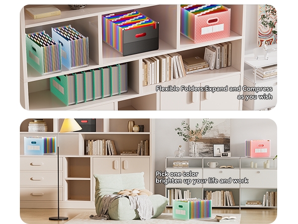 ThinkTex Accordion File Organizer, 26 - Pocket