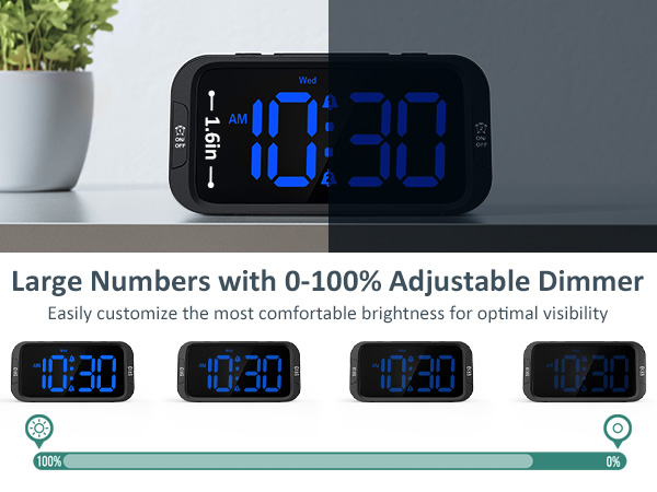 alarm clocks for bedrooms