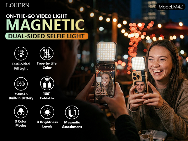 Magnetic Selfie Light