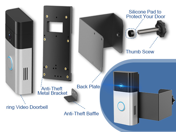 video doorbell mount