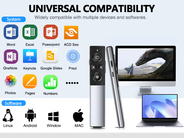 wireless presenter remote