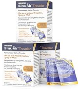 SinuAir 2.5 Gram Saline Packets - Sodium Chloride with Potassium &amp; Calcium, Salt Solution Powder ...