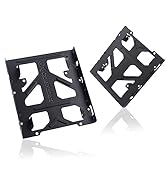 Cable Matters 2-Pack, 2.5 Inch to 3.5 Inch Dual Hard Drive Mounting Bracket Kit
