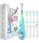SEAGO Kids Electric Toothbrushes Rechargeable, Toddler Electric Toothbrush with Magnetic Charging...