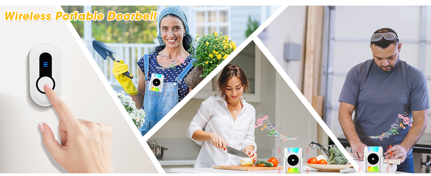 wireless doorbell kit