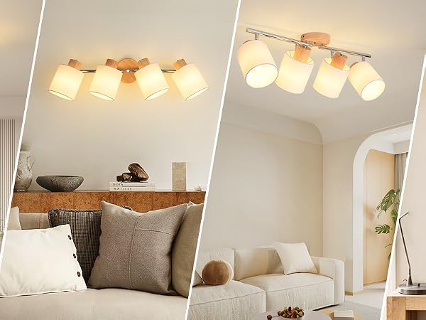 LED 4 Light Track Lighting Kit
