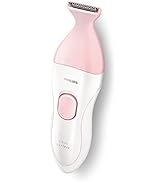 Philips BikiniPerfect Advanced Women's Trimmer Kit for Bikini Line, Rechargeable Wet &amp; Dry use, 3...