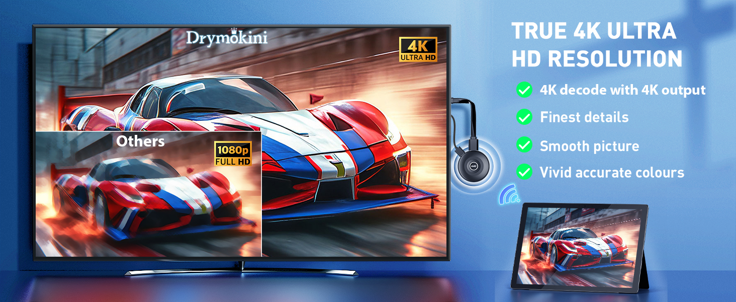 wireless hdmi dongle 4K