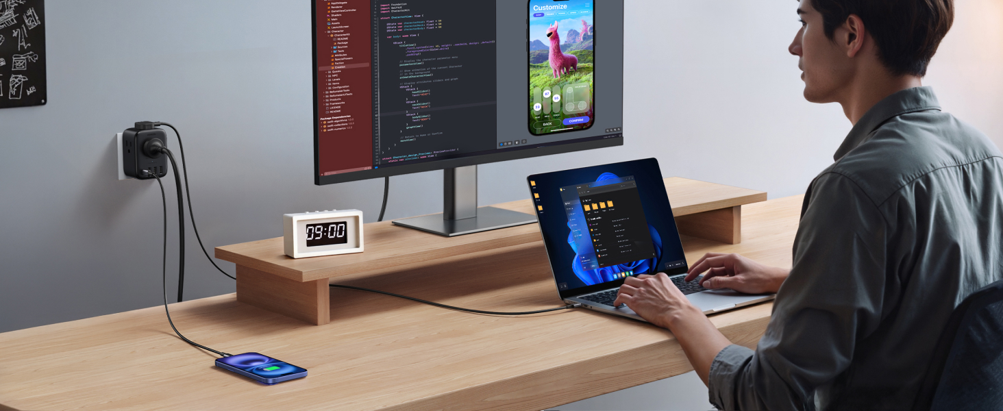 multi plug wall outlet