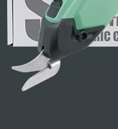 Decwls Cordless Electric Scissors for Fabric, 4V Rechargeable Cardboard Scissors with 3 Replaceab...