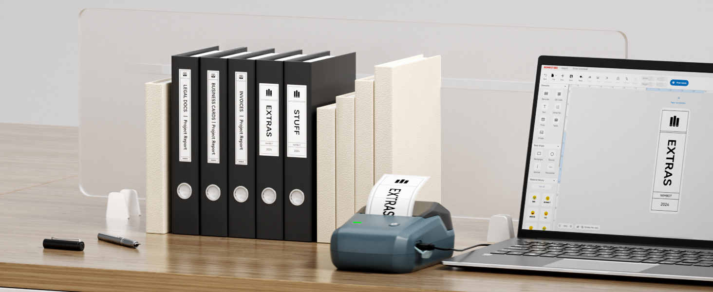 B1 Label maker machine work with Various Labels for Office
