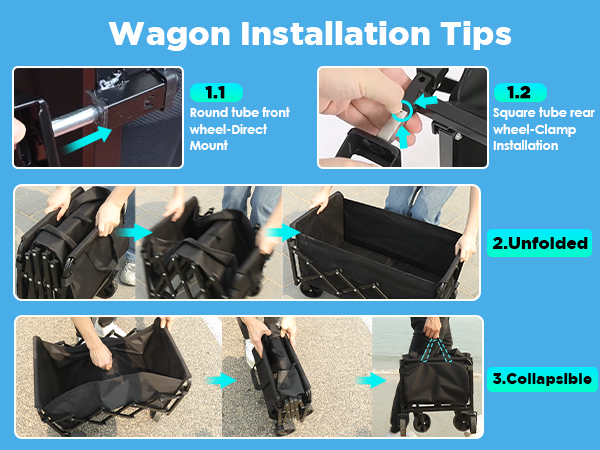 Wagons Carts Foldable