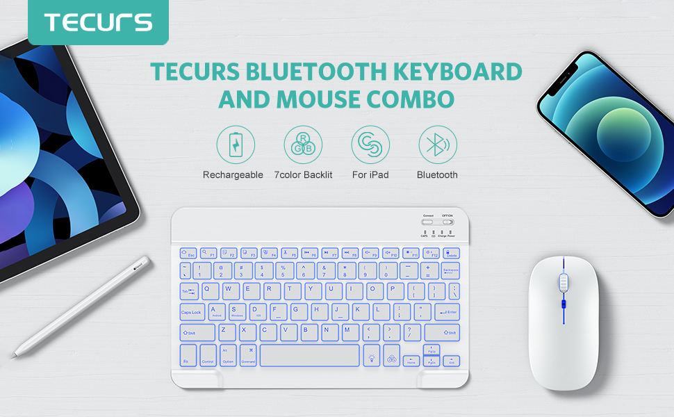 Best gift bluetooth ipad keyboard and mouse