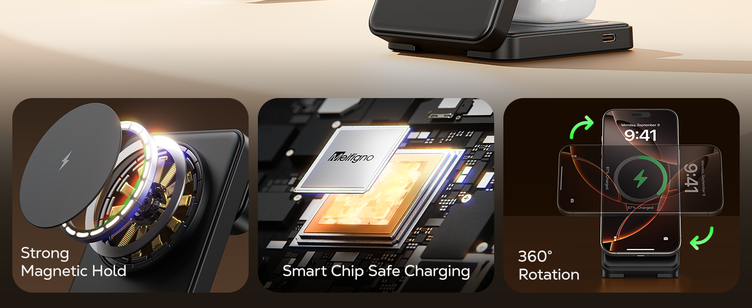 magsafe iphone charging station