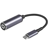 SinLoon PD 100W DC 3.5mm x 1.35mm Female Input to USB Type C Male Power Charging Cable, DC35135 t...