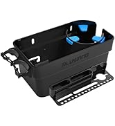 PLUSINNO Boat Cup Holder, Boat Caddy Organizer with Fishing Rod Holder, Multifunctional Boat Stor...