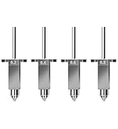 Sovol SV08 Nozzles and Heat Block Kit Includes 0.2mm*1pc/0.4mm*1pc/0.6mm*1pcs/0.8mm*1pc for Sovol...