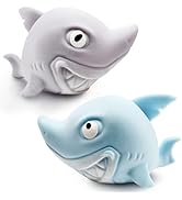 Shark Squishy Fidget Toys Stress Balls for Adults (2PCS) Autism Sensory Toys Squishy Dough Ball F...