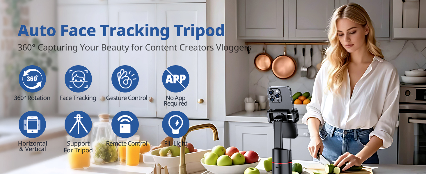 Auto Face Tracking Tripod