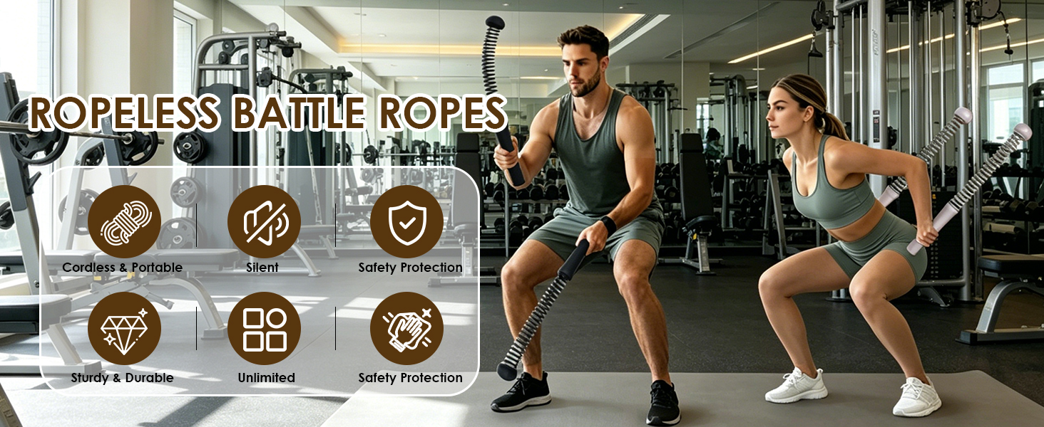 ropeless battle ropes