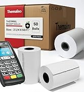 2 1/4 size thermal receipt paper rolls for clover , machine