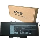 OUWEE 4GVMP Laptop Battery Compatible with Dell Latitude 5400 5410 5500 5510 Precision 3540 3550 ...