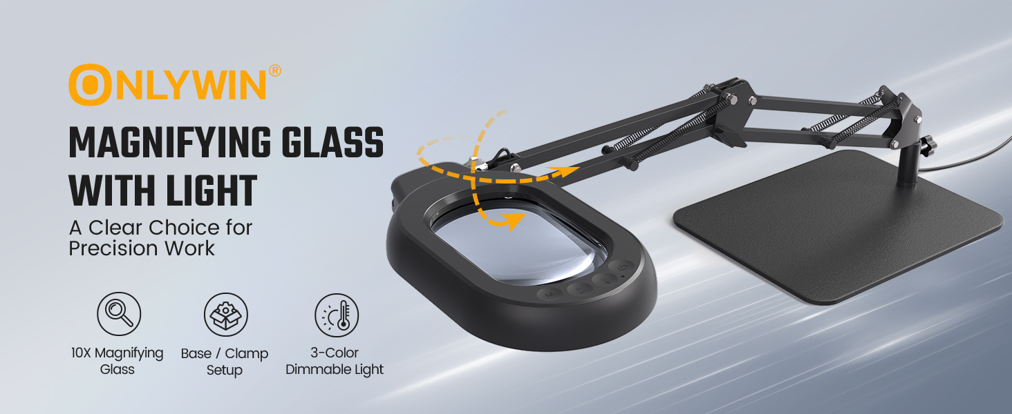 Magnifying Desk Lamp