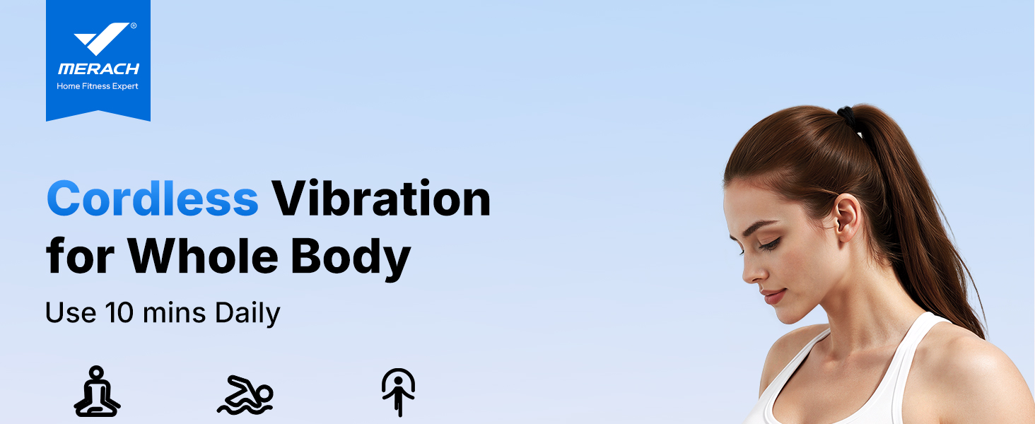 Vibration Plate Exercise Machine