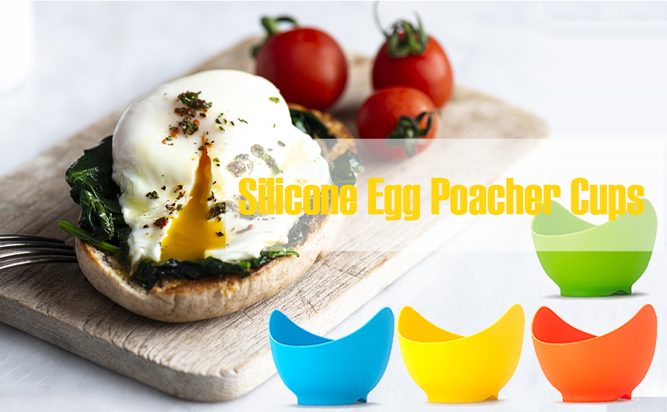 silicone poached egg cooker cup