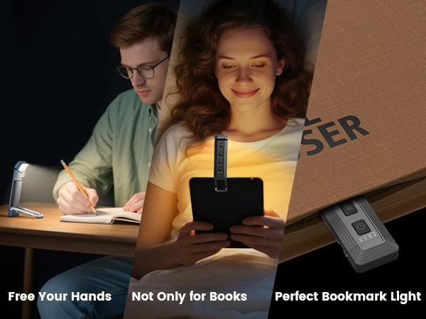 bookmark book light