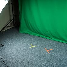 gaffer tape spike fluorescent gaffer power colors DIY no residue bright visible marking labeling