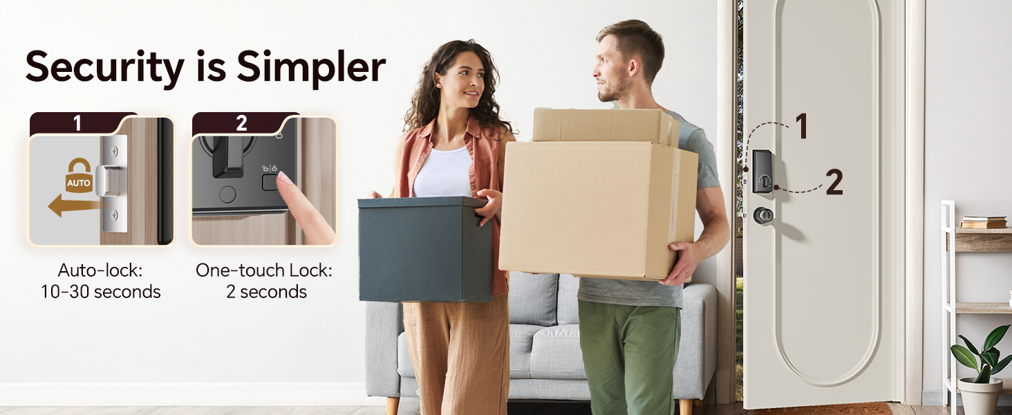 VCHOO Keyless Entry Door Lock