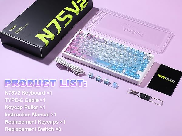 N75 V2 Mechanical Keyboard