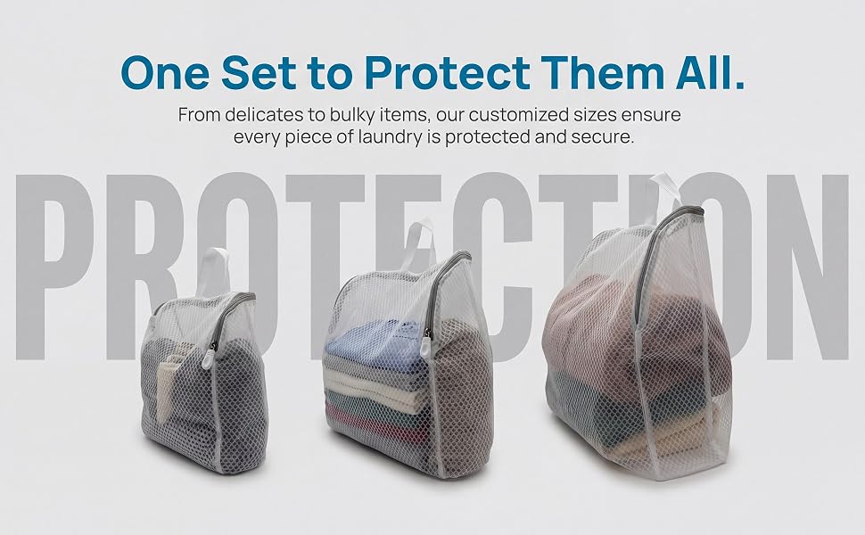 Ideal for laundry and travel, helps keep garments tidy and protected every use