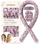 YANIBEST Heatless Hair Curler, Leopard Heatless Curls Overnight, Hair Curlers to Sleep in, Curlin...