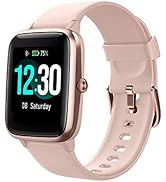 Fitpolo Fitness Tracker with Heart Rate Monitor, Smart Watch 1.8 inches Color Touch Screen IP68 W...