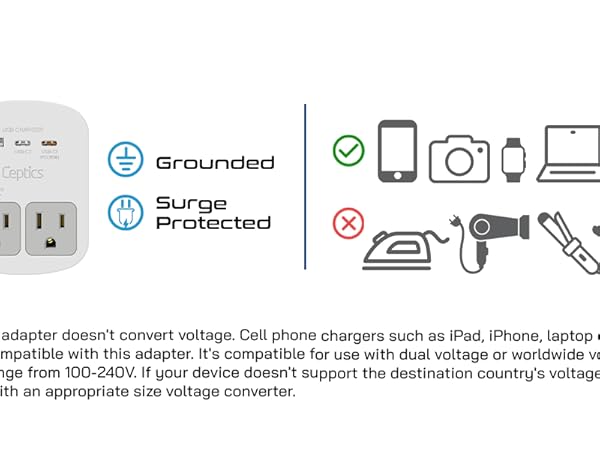 Universla travel adapter