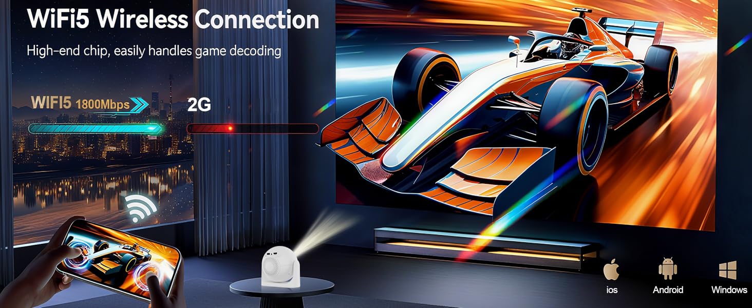 Portable Mini Projector