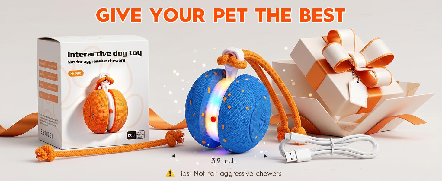 Interactive Rolling Dog Balls