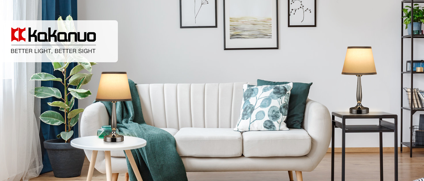 USB Bedroom Lamp for Nightstand