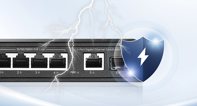 6-Port Gigabit PoE Switch