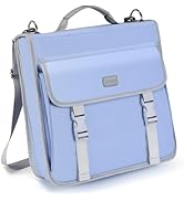 Banero 3" D-Ring Zipper Binder with 700+ Sheets Capacity, 3-Ring Zip Up Binder with Shoulder Stra...