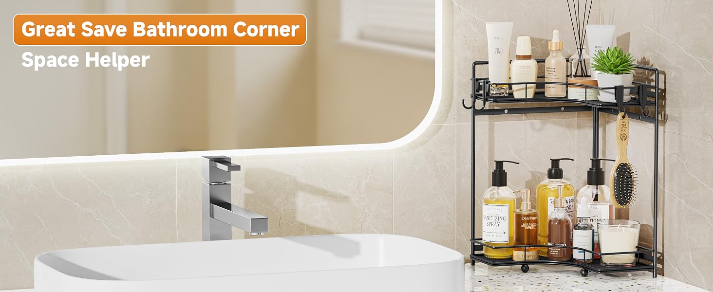 bathroom counter organizer